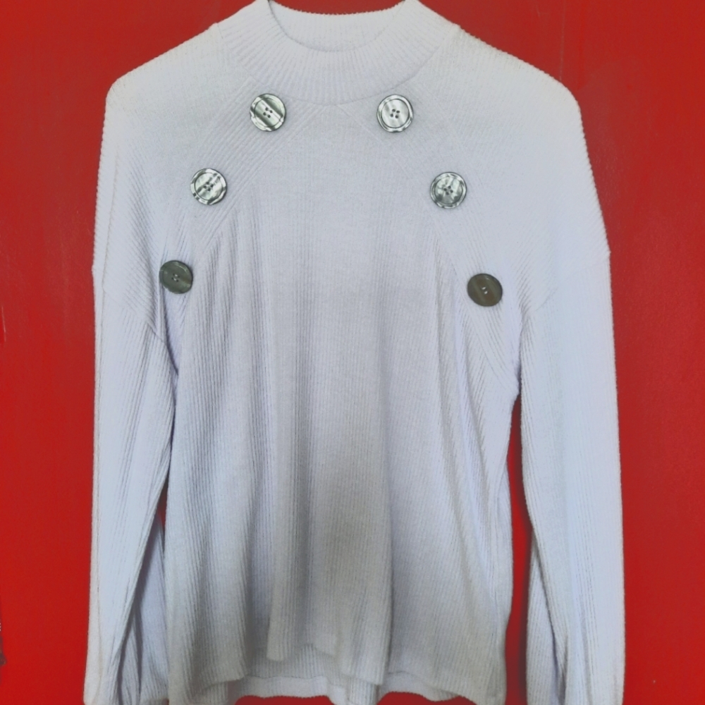 Ophelia Roe, size S, White sweater